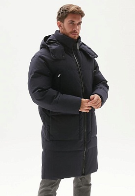 Mark padded jacket_Navy