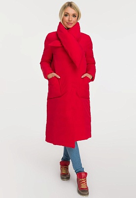 Amelia Red Blanket Winter Jacket