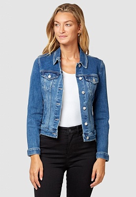 Tessy Denim Jacket - Twilight Blue